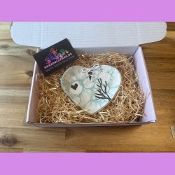 "Valalua" Det healende hjerte fad