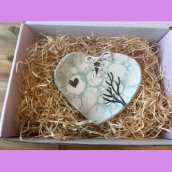 "Valalua" Det healende hjerte fad