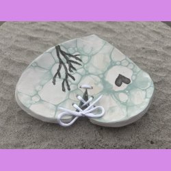 "Valalua" Det healende hjerte fad