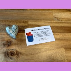 Grn harmoni Magiske Lommehjerter