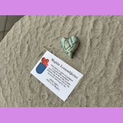 Grn harmoni Magiske Lommehjerter