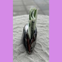 Hjerte Penge gave - Slv