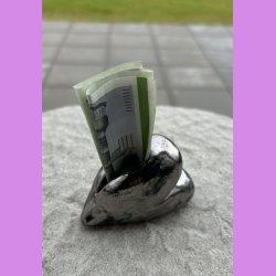 Hjerte Penge gave - Slv