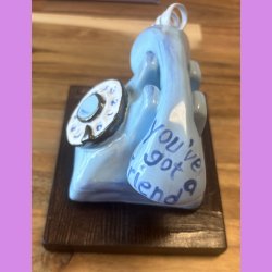 Retro Telefon "you`ve got a friend"