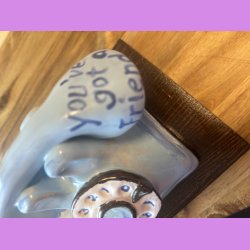 Retro Telefon "you`ve got a friend"