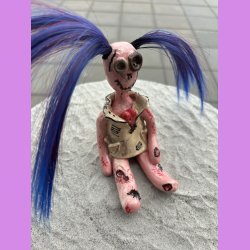 Voodoo dukken Miss Purple