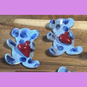 Kramme bamser - bl - uden ophng