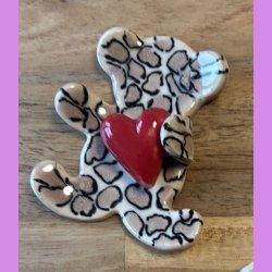 Kramme bamser - Leopard - uden ophng