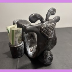 Knallert Sort/ gr med skilt - Love Hunter