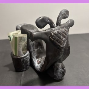 Knallert Sort/ gr med skilt - Love Hunter