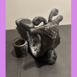 Knallert Sort/ gr med skilt - Love Hunter