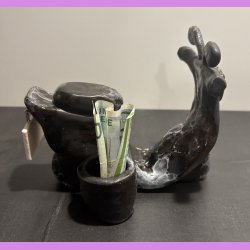 Knallert Sort/ gr med skilt - Love Hunter