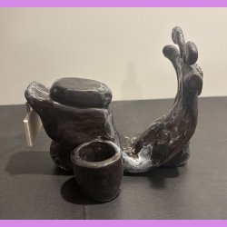 Knallert Sort/ gr med skilt - Love Hunter