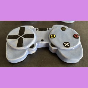 Controller - Lysebl� med plads til sl�jfe eller skilt.