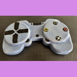 Controller - Lysebl� med plads til sl�jfe eller skilt.