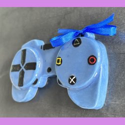 Controller - Bl� - med sl�jfe