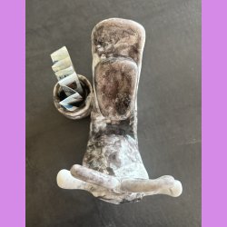 Knallert Hvid / gr med skilt - Dream