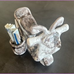 Knallert Hvid / gr med skilt - Dream