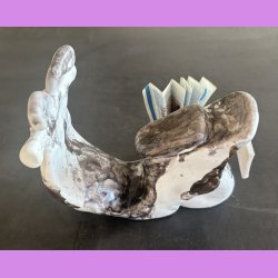 Knallert Hvid / gr med skilt - Dream