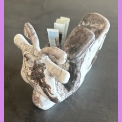 Knallert Hvid / gr med skilt - Dream