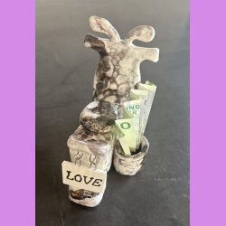 Knallert Hvid / gr med skilt - Love