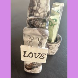 Knallert Hvid / gr med skilt - Love