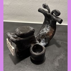 Knallert Sort/ gr med skilt - Love Hunter