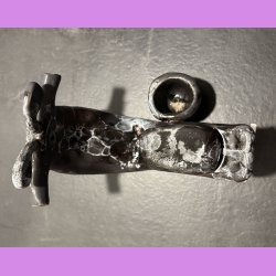 Knallert Sort/ gr med skilt - Love Hunter