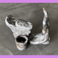 Knallert Sort / gr / mat 