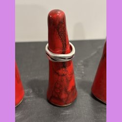 Ring holder rd/ sort