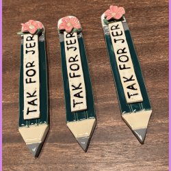 Blyant "TAK FOR JEG"