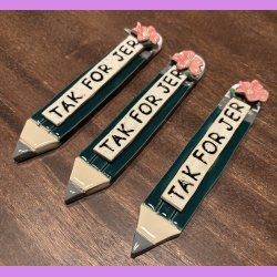 Blyant "TAK FOR JEG"