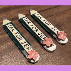 Blyant "TAK FOR JEG"