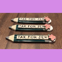 Blyant "TAK FOR JEG"