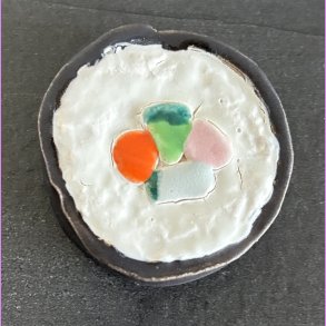 Sushi rund med blandet