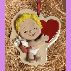 Amor dreng - gult hr