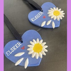 Magurit hjerte ophng - Bl