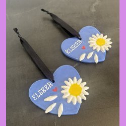 Magurit hjerte ophng - Bl