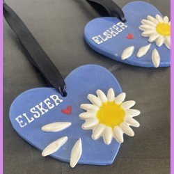 Magurit hjerte ophng - Bl