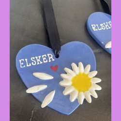 Magurit hjerte ophng - Bl