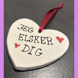Hjerte ophng - Jeg elsker dig