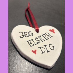 Hjerte ophng - Jeg elsker dig