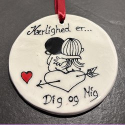 Krlighed er ophng - Dig og mig p et hjerte