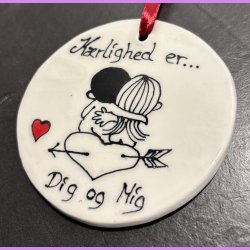 Krlighed er ophng - Dig og mig p et hjerte