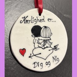 Krlighed er ophng - Dig og mig p et hjerte