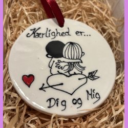 Krlighed er ophng - Dig og mig p et hjerte