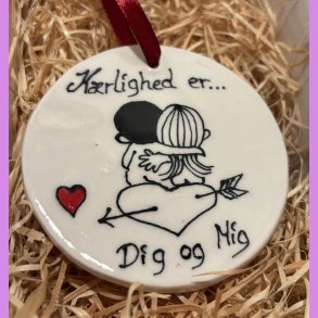 K�rlighed er oph�ng - Dig og mig p� et hjerte