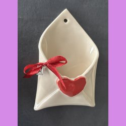 "Love note" kuvert med sljfe