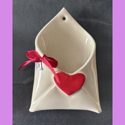 "Love note" kuvert med sljfe