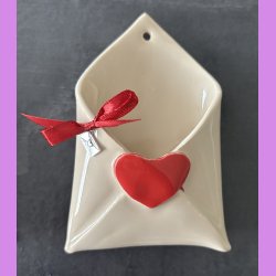 "Love note" kuvert med sljfe